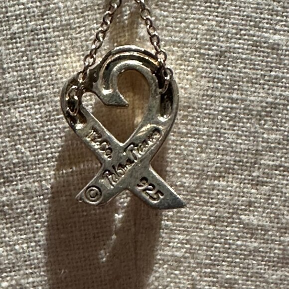 Tiffany & Co. Necklace Set — Paloma Picasso Loving Heart (1P Diamond) + 1837 Bar - Picture 9 of 11